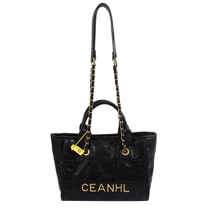 Bags |  Womens 1945 Soft Tote Bag In Crackled Calfskin