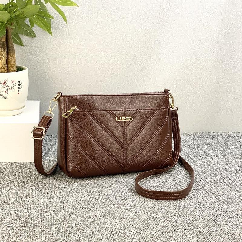 Bags |  Womens 1945 Soft Zipped Mini Bag In Grained Calfskin