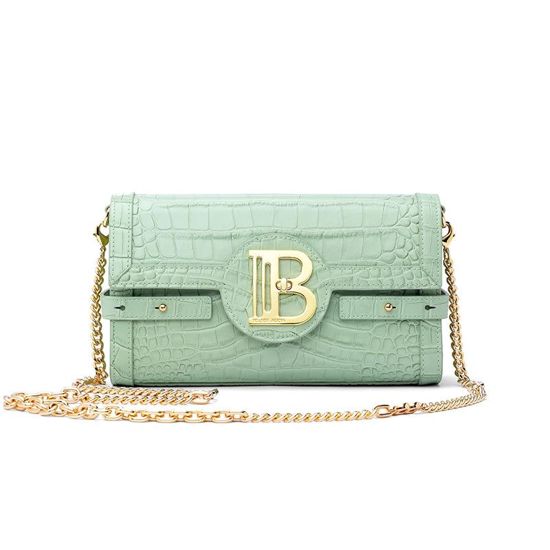 Bags |  Womens B-Buzz 19 Bag In Crocodile Effect-Embossed Leather