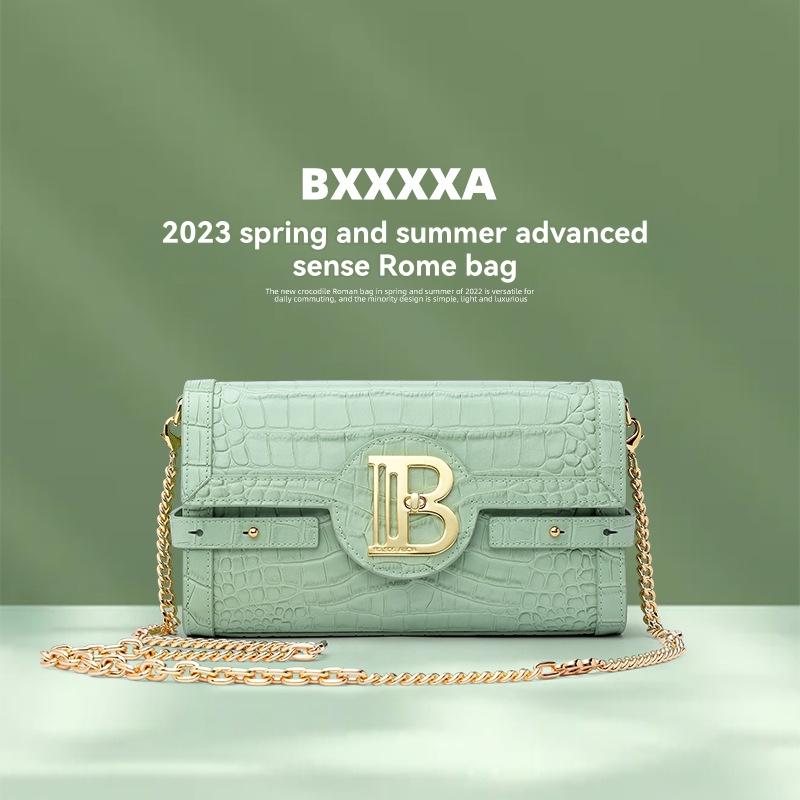 Bags |  Womens B-Buzz 23 Bag In Crocodile Effect-Embossed Leather