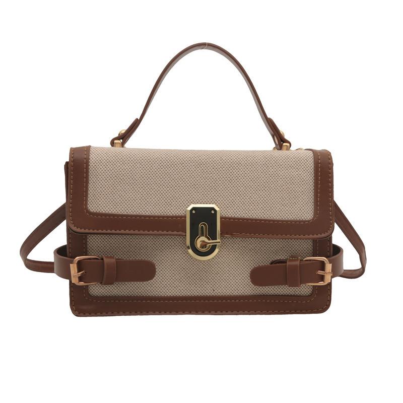 Bags |  Womens B-Buzz Shoulder 24 Leather And Canvas Bag