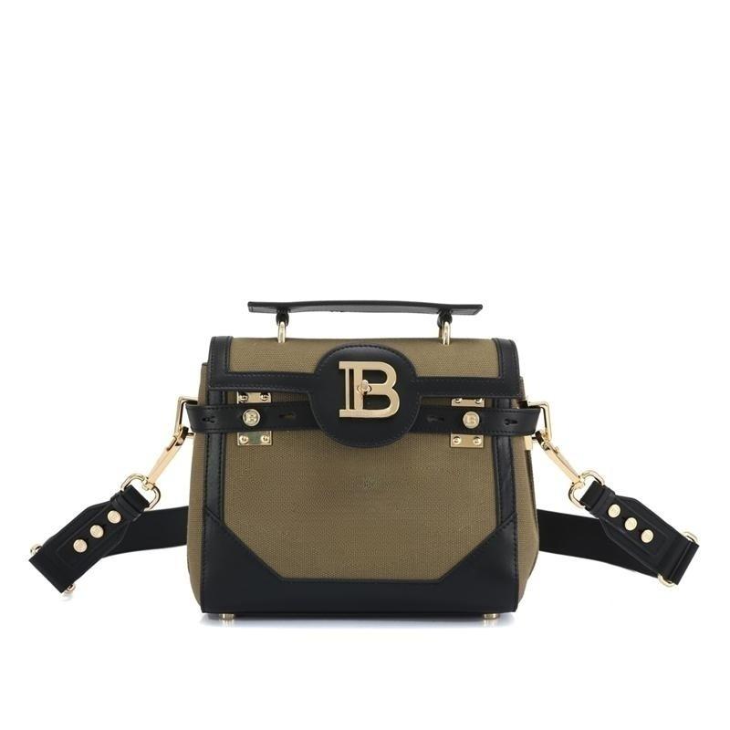 Bags |  Womens Canvas B-Buzz 23 Clutch Bag With Leather Panels