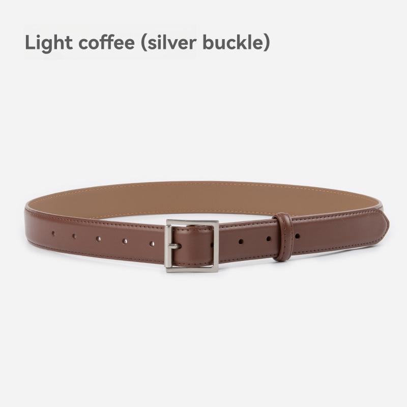 Belts |  Mens Thin Signature Calfskin Belt