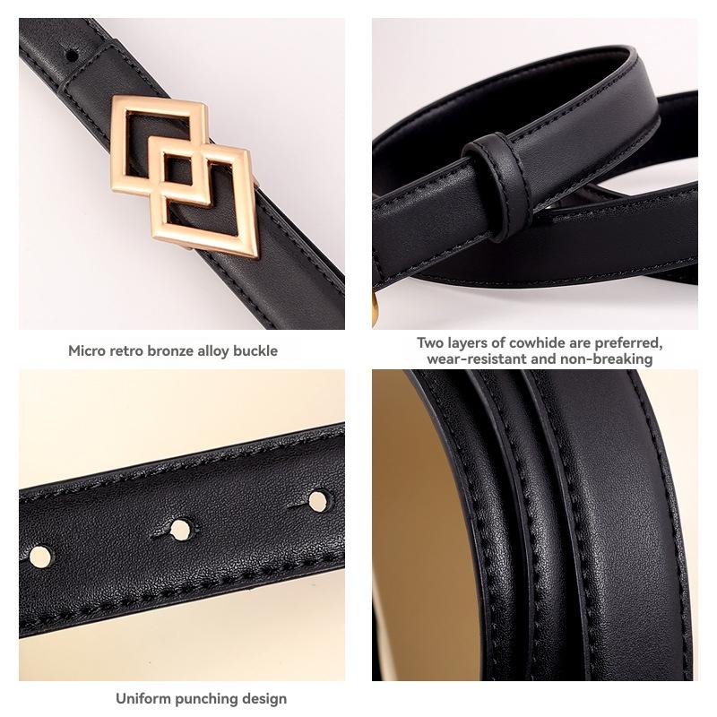 Belts |  Womens Leather P-Belt