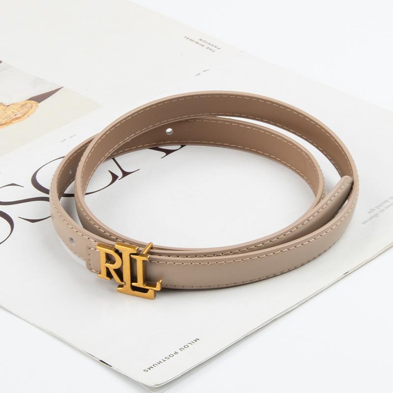 Belts |  Womens Waxed Monogram Canvas P-Belt