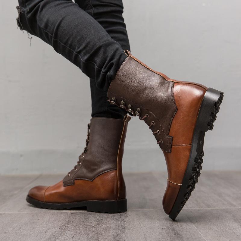 Boots |  Mens Regent Leather Urban Boot