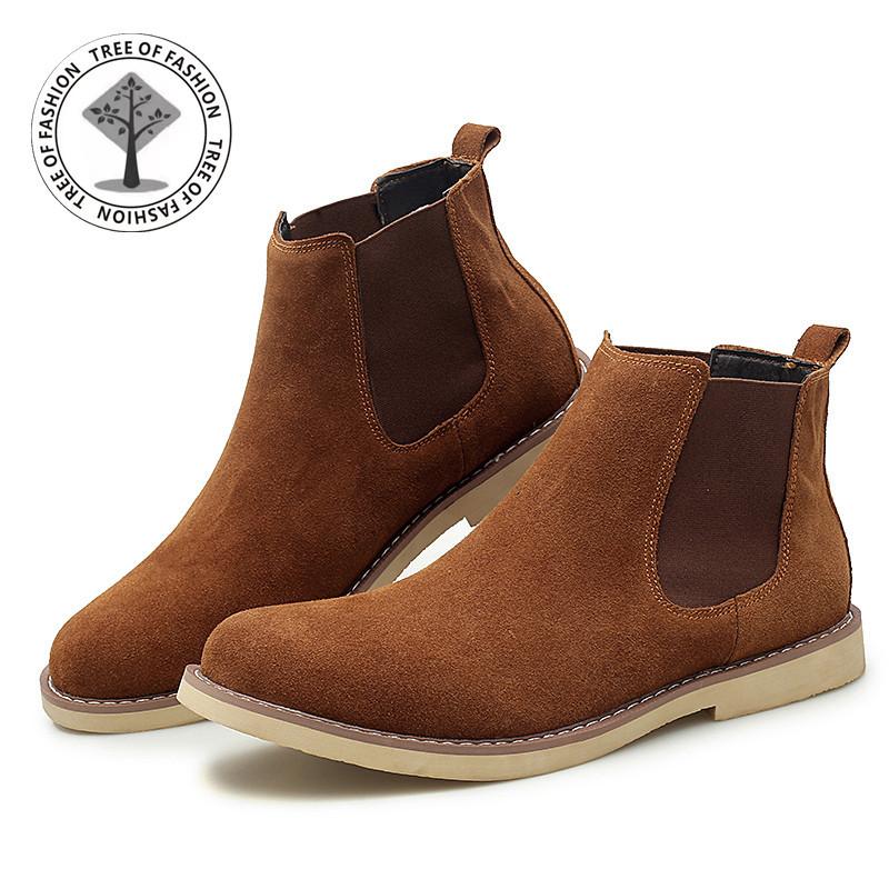 Boots |  Mens Silas Suede Chelsea Boot