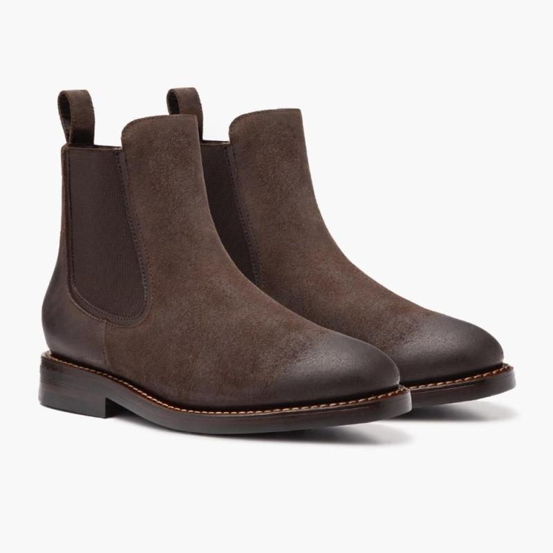 Boots |  Mens Winner Suede Chelsea Boot