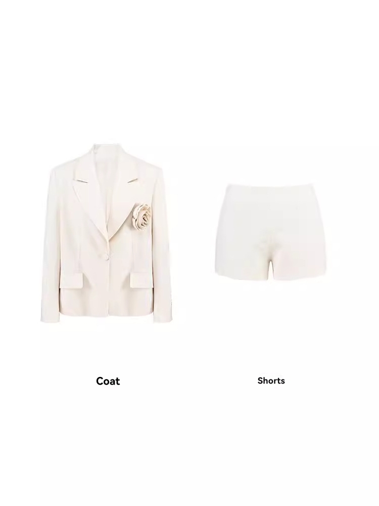 Coats & Jackets |  Mens 1-Button Crepe And Satin Jacket