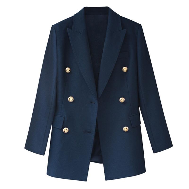 Coats & Jackets |  Mens Double-Breasted Buttoned Blazer