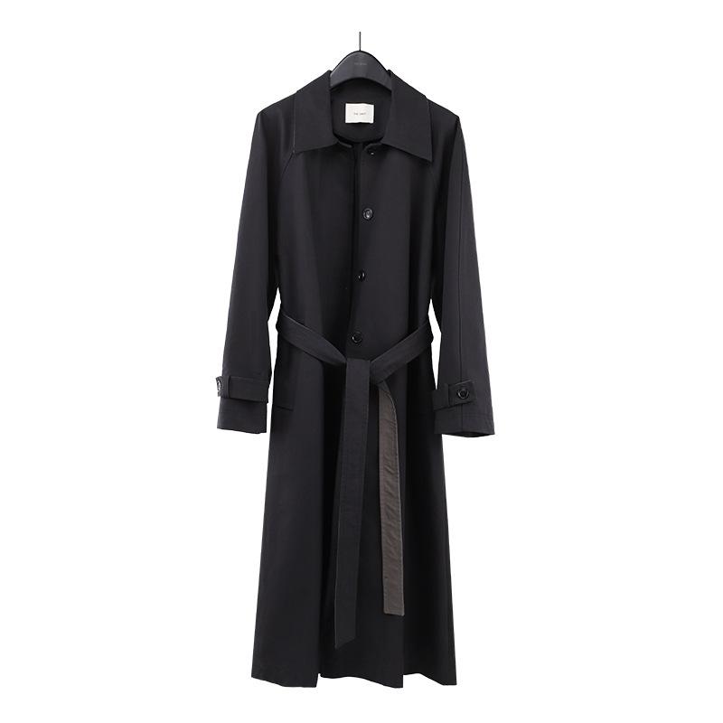 Coats & Jackets |  Mens Long Belted Coat