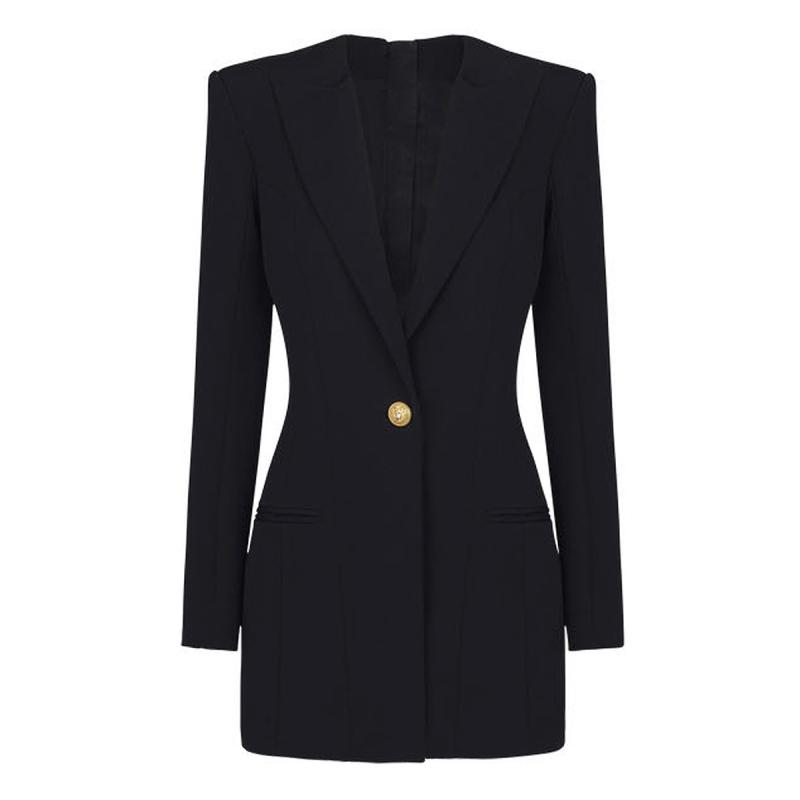 Coats & Jackets |  Womens 2-Button Cinched-Waist Jacket