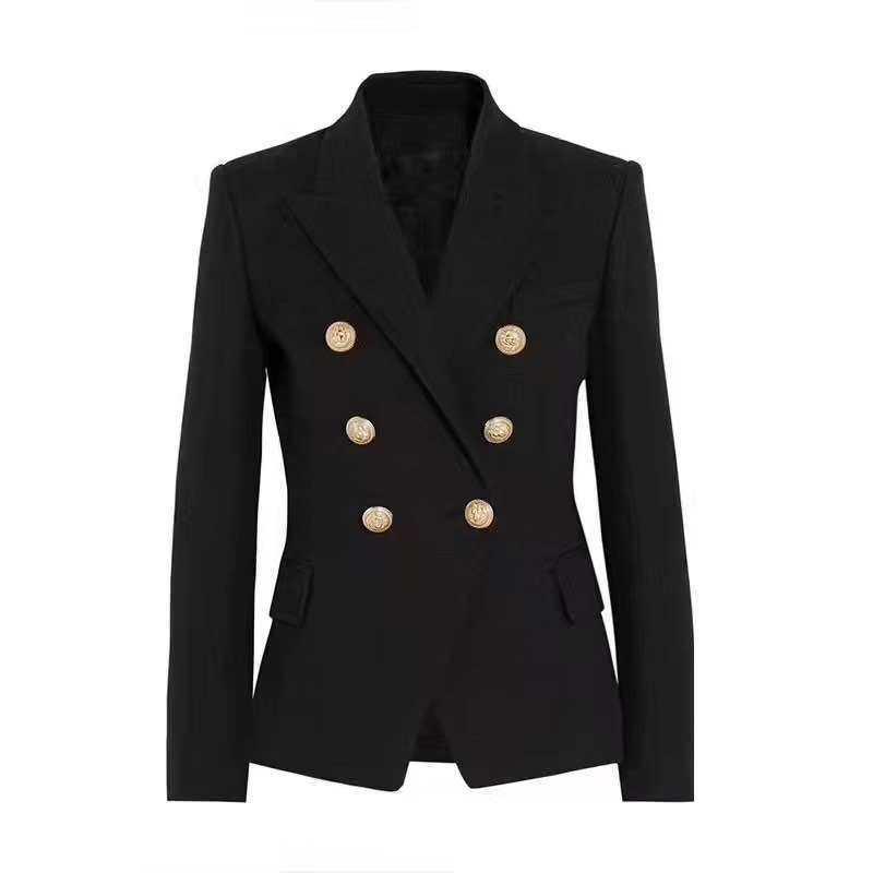 Coats & Jackets |  Womens Grain De Poudre 6-Button Jacket