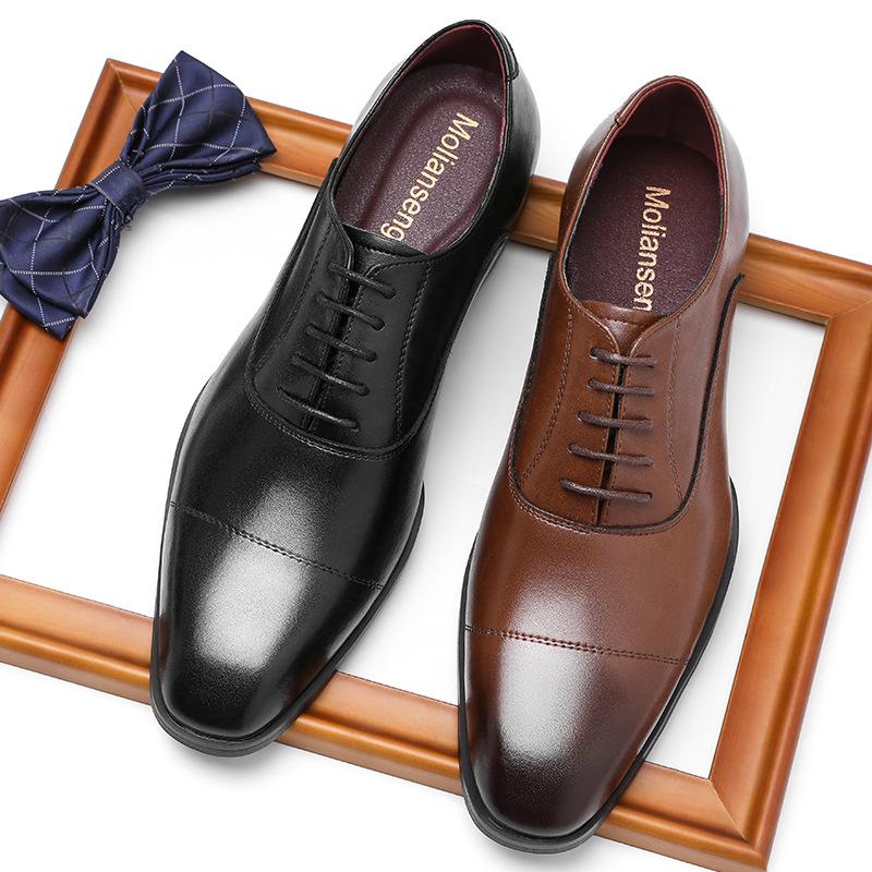 Dress Shoes |  Mens Bari Cap-Toe Derby