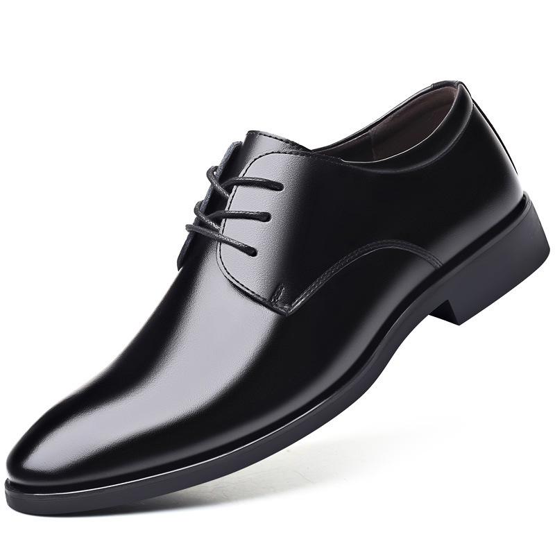 Dress Shoes |  Mens Black Leather Keen Derby