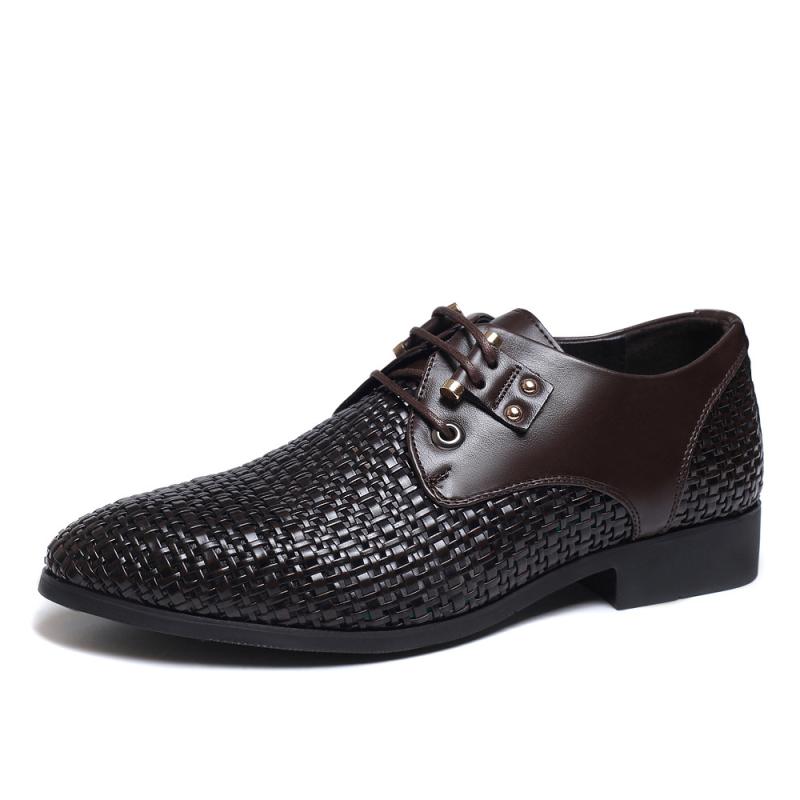 Dress Shoes |  Mens Cabo Woven Derby