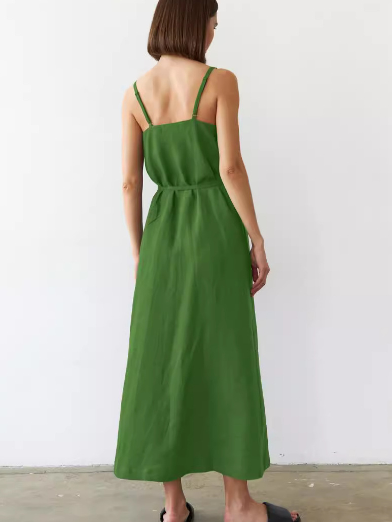 Dresses |  Womens Flora Drop Waist Maxi Dress