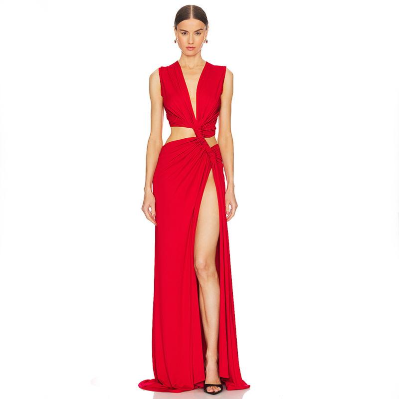 Dresses |  Womens Tiffany Fuchsia Jersey Gown