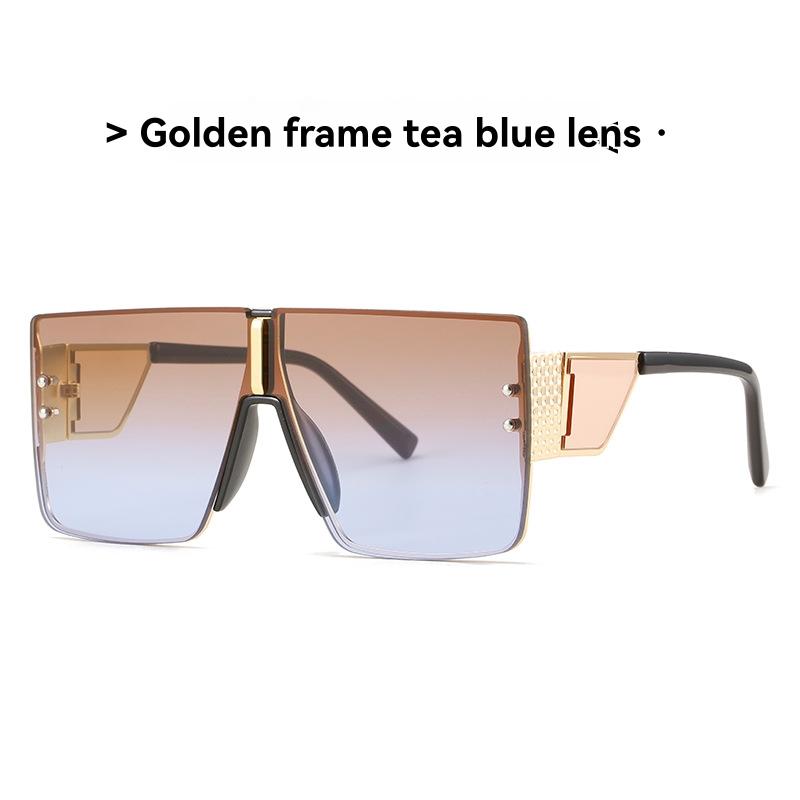 Eyewear |  Womens/Mens Titanium Shield-Shaped Wonder Boy Sunglasses