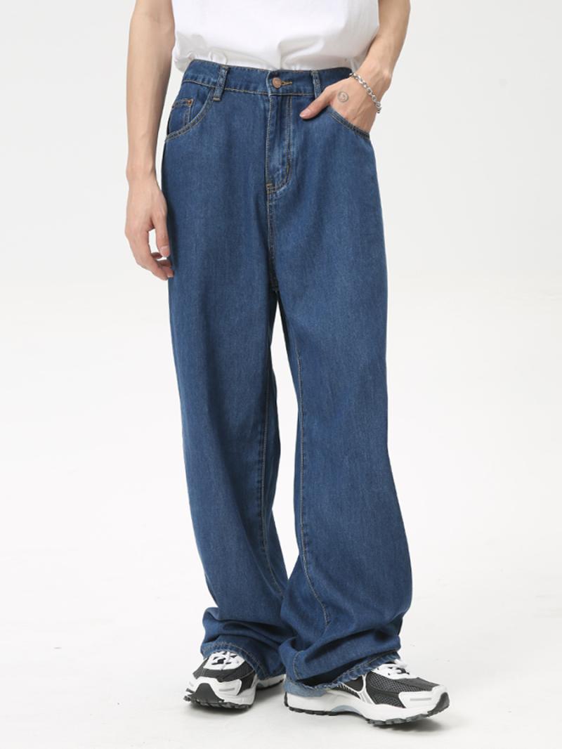 Jeans & Denim |  Mens Classic Logo Loose Denim Pant