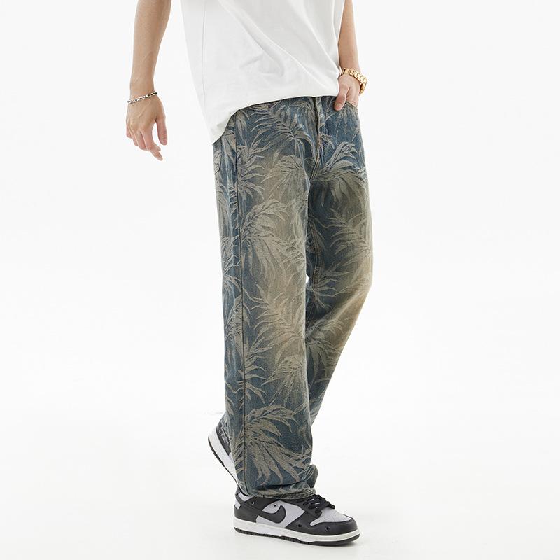 Jeans & Denim |  Mens Palms Wash Loose 5 Pocket Jean