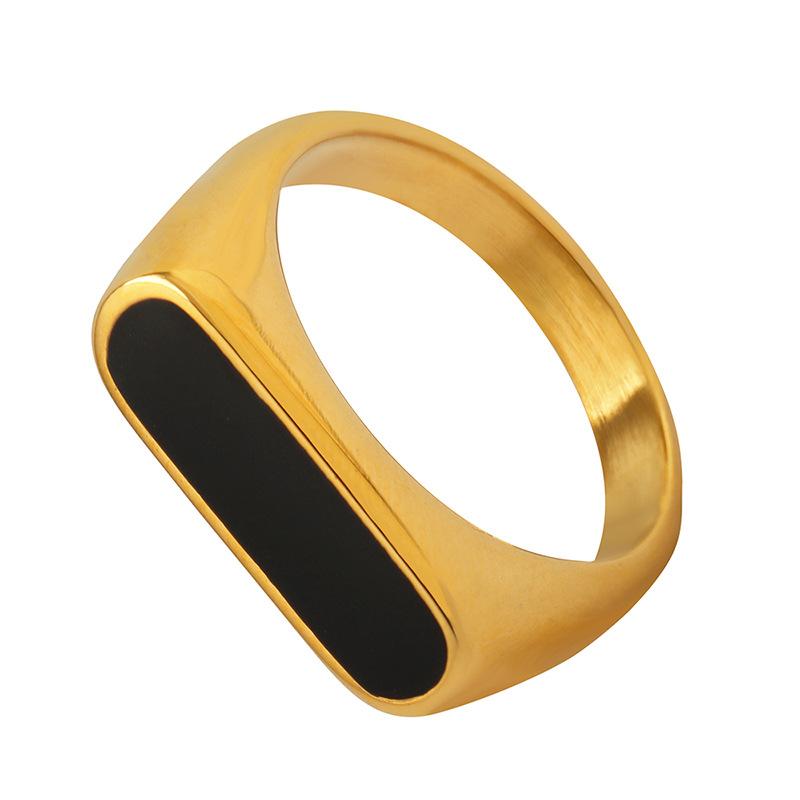 Jewellery |  Mens Slim Signet Ring