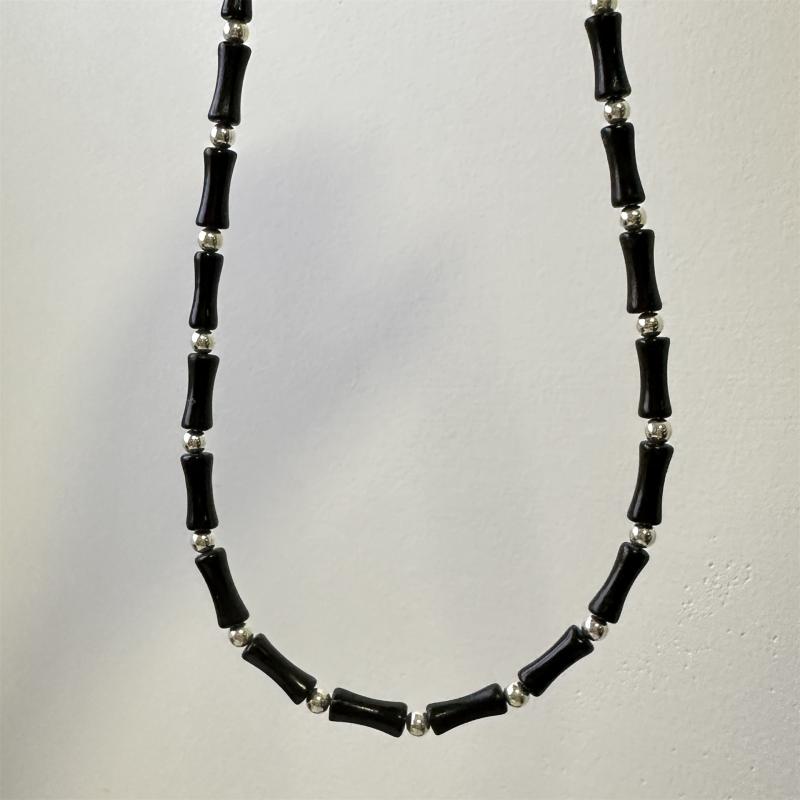 Jewellery |  Mens Volcanic Tube Stretch Necklace