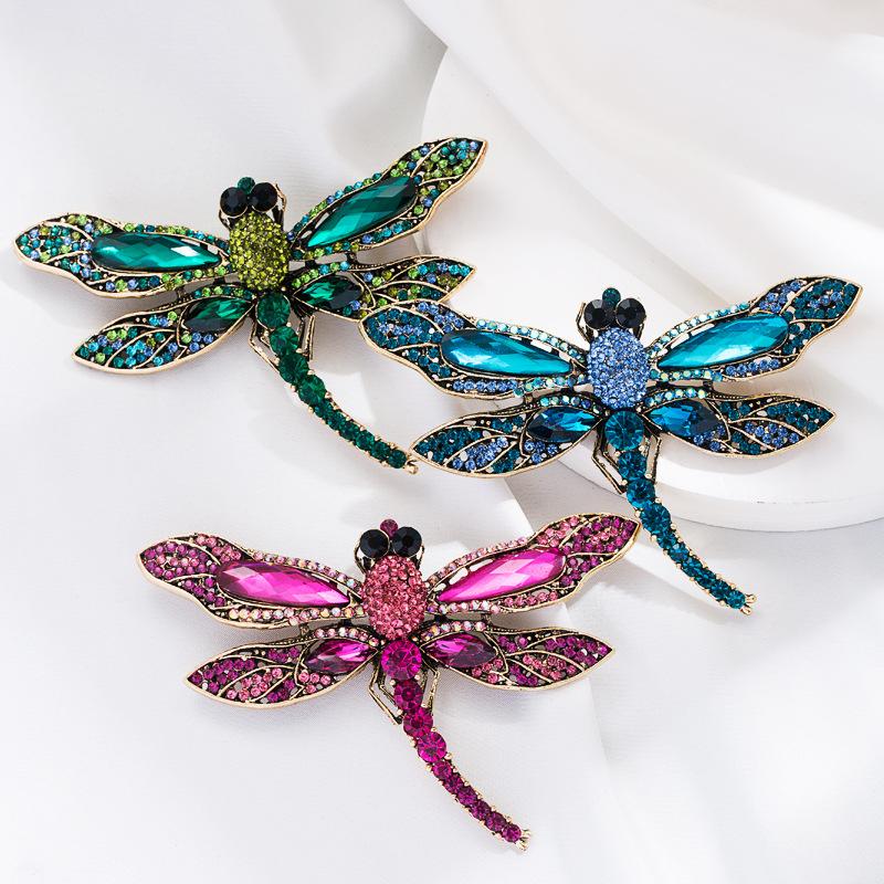 Jewellery |  Womens Gem Dragonfly Brooch