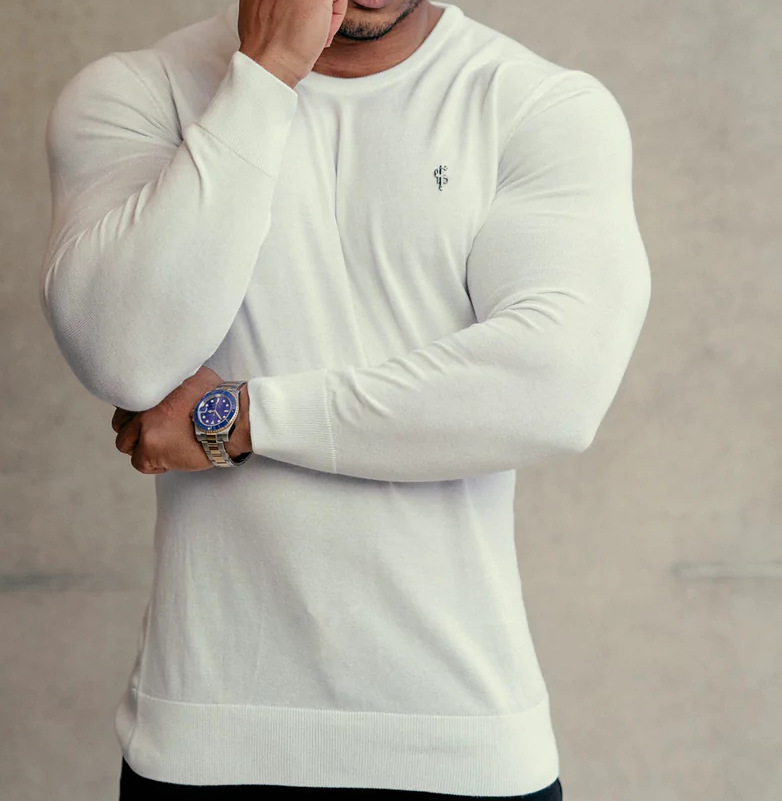 Knitwear |  Mens Essential Ecovero Pullover Crew Neck