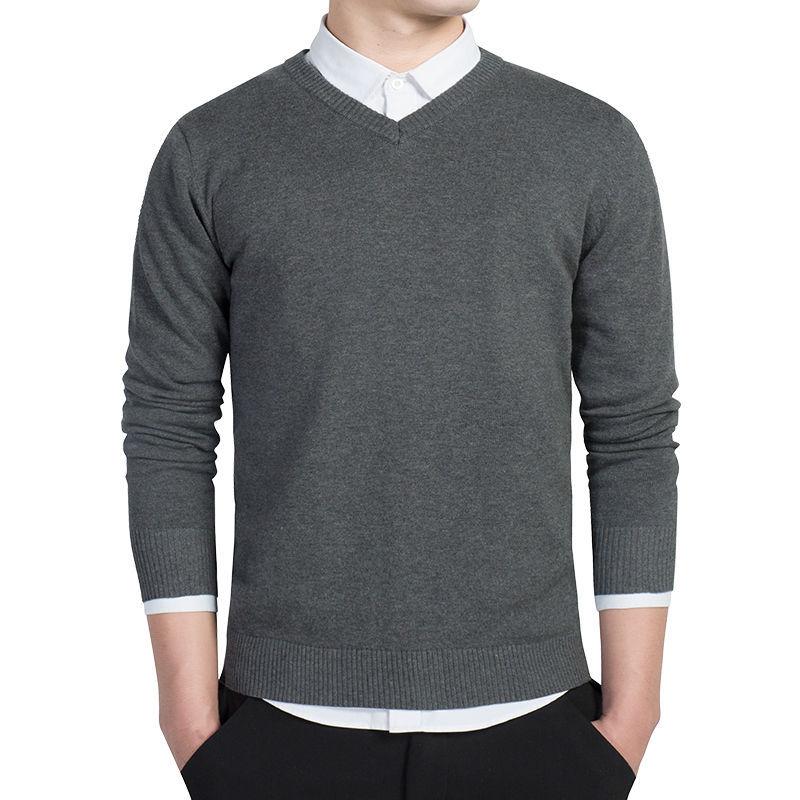 Knitwear |  Mens Merino Crewneck Sweater