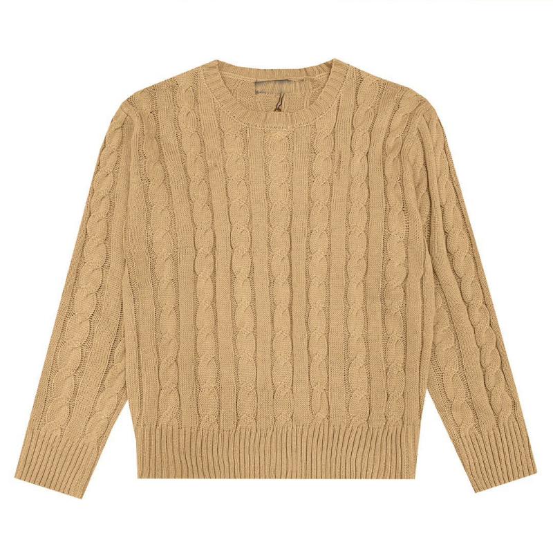 Knitwear |  Mens Supima Cotton Cable Crewneck Sweater