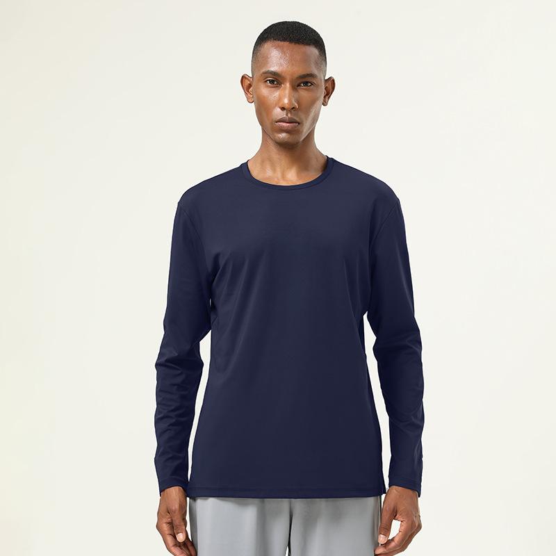 Knitwear |  Mens Supima Cotton Long Sleeve T-Shirt