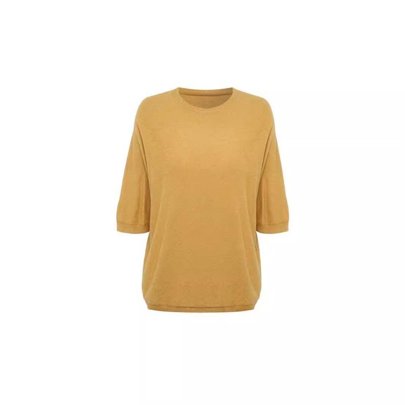 Knitwear |  Womens Short Sleeve Lurex Pullover