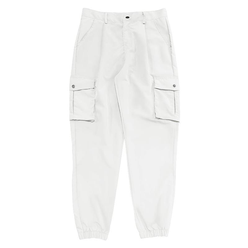 Pants |  Mens Cargo Pants With Elasticated Hem