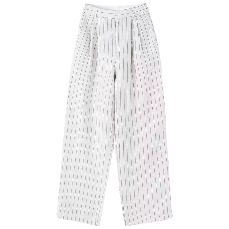 Pants & Shorts |  Womens Stripe Linen Pant