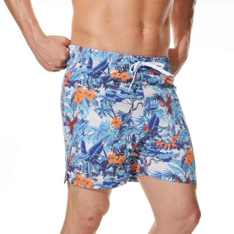 Shorts |  Mens Levanto Swimsuit With Tropical Print