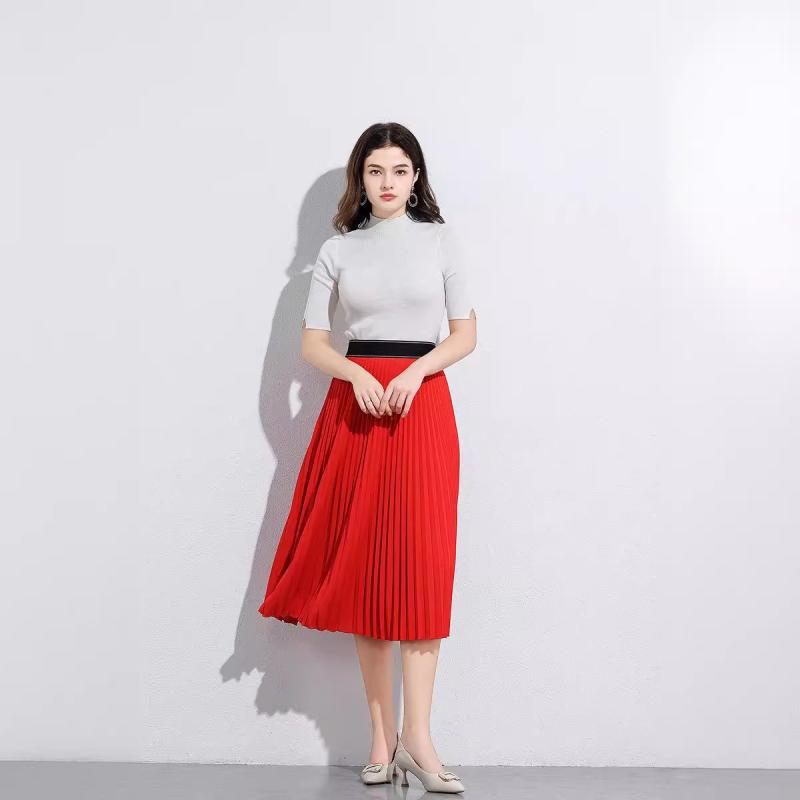 Skirts |  Womens Rosita Pleated Midi Skirt