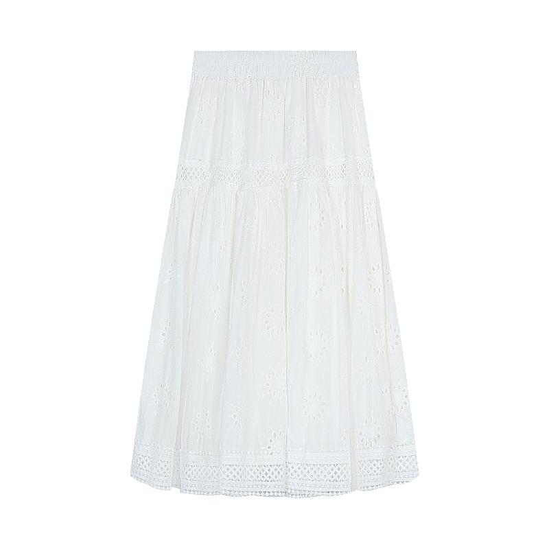 Skirts |  Womens Sorrento Embroidered Skirt