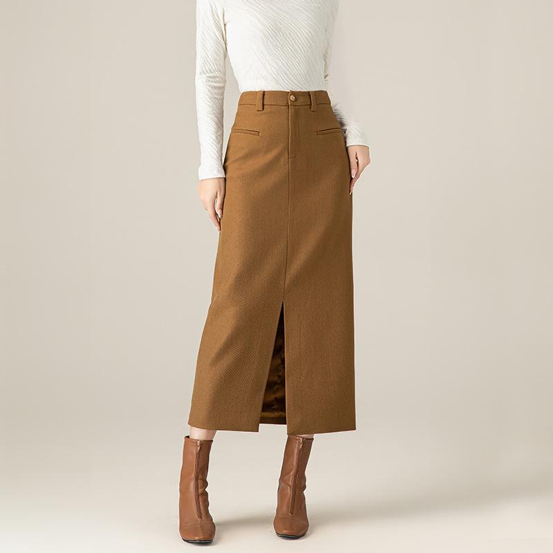 Skirts |  Womens Tahnee Wool Maxi Trouser Skirt