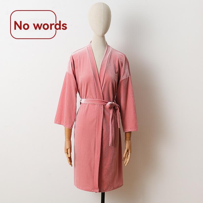 Sleepwear |  Womens Solace Towelling Robe L/Xl In Tulip