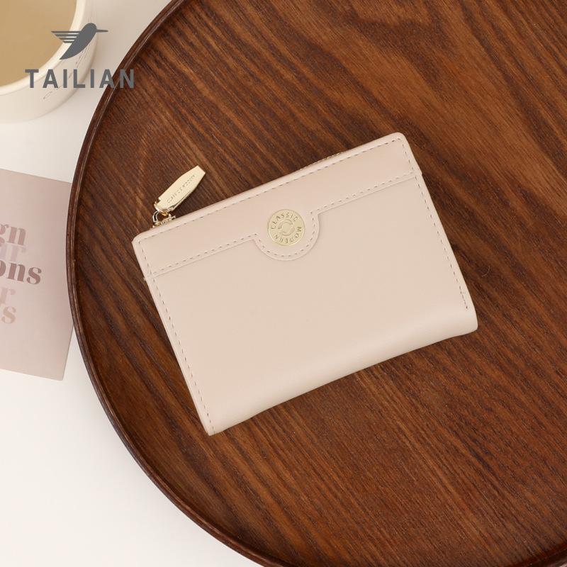 Small Leather Goods |  Womens Calfskin B-Buzz Trifold Wallet