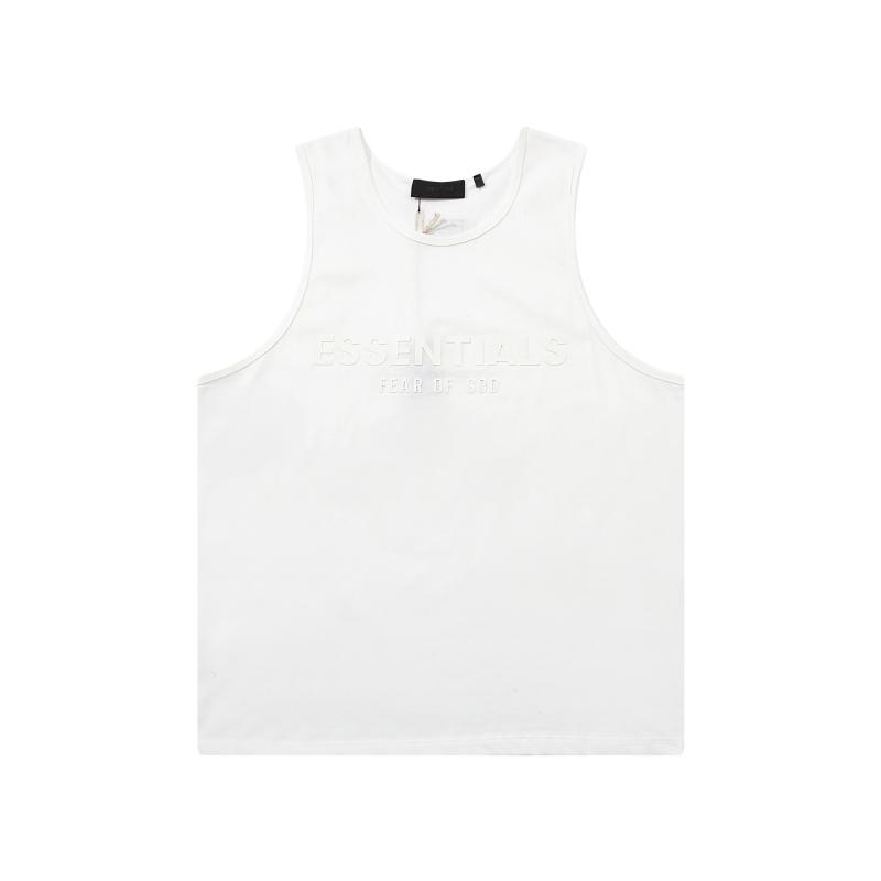 Sportswear |  Mens Tank Top With Vintage  Embroidery