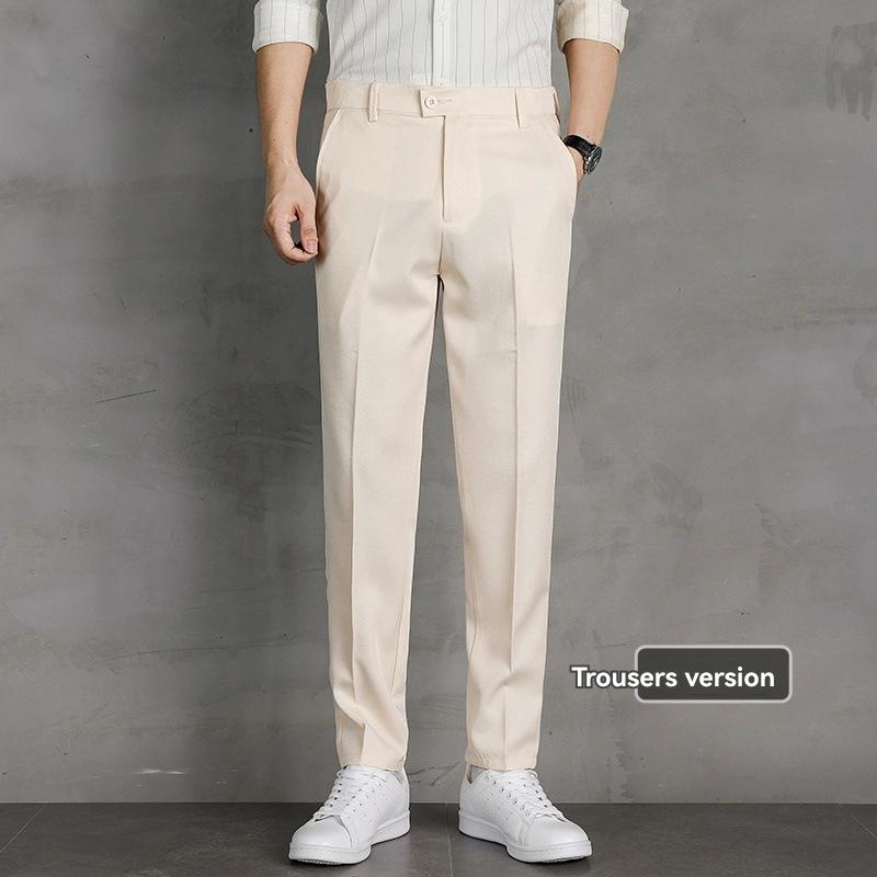 Suits |  Mens Found – Drawcord Waist Slim Trouser