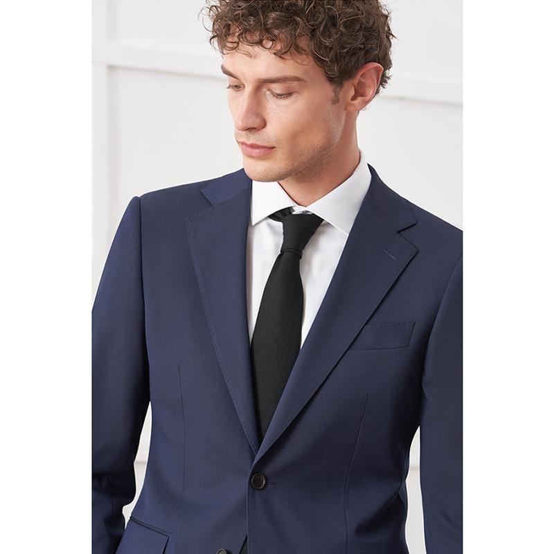 Suits |  Mens Two Button Single Breasted Text Suit