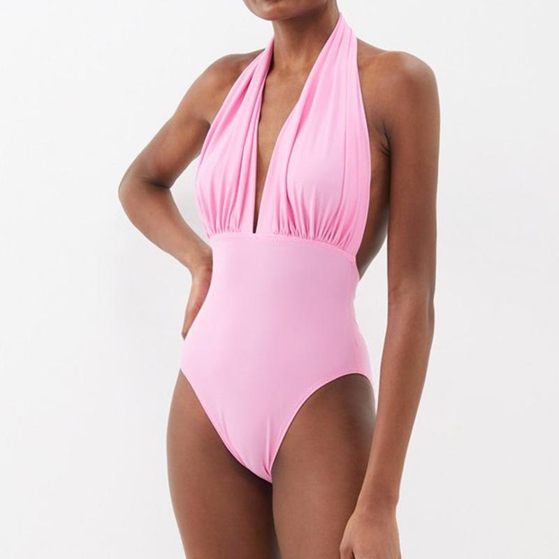 Swimwear |  Womens Draped Swimsuit