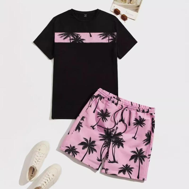 T-Shirts |  Mens Loose  Miami Printed T-Shirt