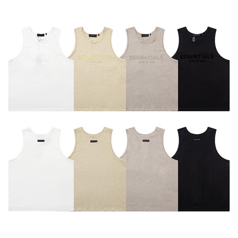 T-Shirts |  Mens Vintage  Embroidered Tank Top