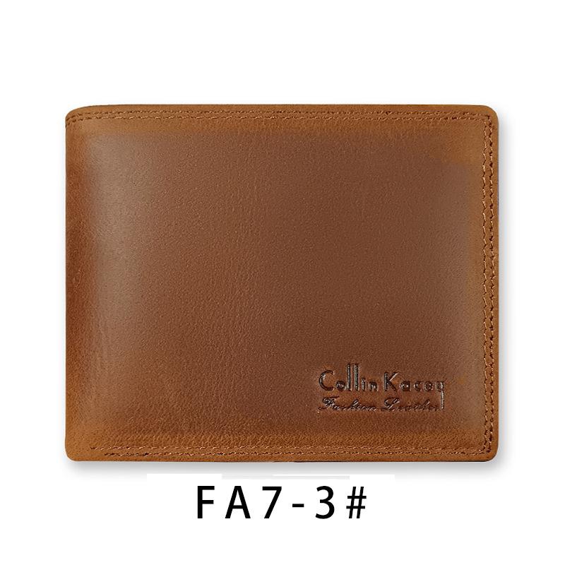 Wallets |  Mens Smooth Leather Bifold Wallet