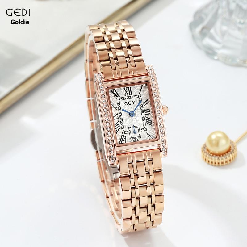 Watches |  Womens Daywear 30M Caprice Classic Line Crystal Glass