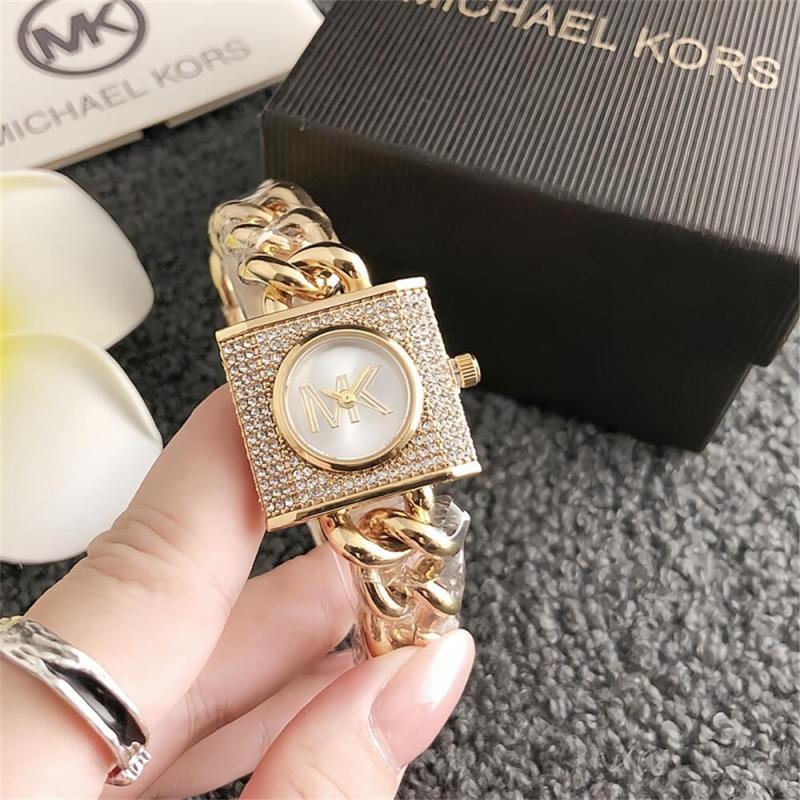 Watches |  Womens Mk Chain Lock Analogue Watch